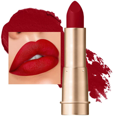 manasona Red Matte Finish Long Lasting Non Transfer Lipstick(Chilli Red, 3.5 g)