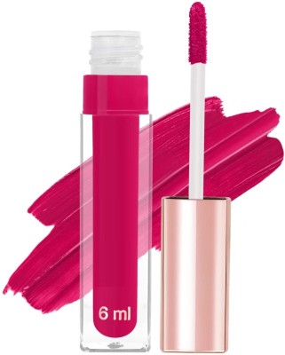 manasona Highly Pigment Long Lasting, Waterproof Pink Kiss Proof Lipstick(pink, 6 ml)