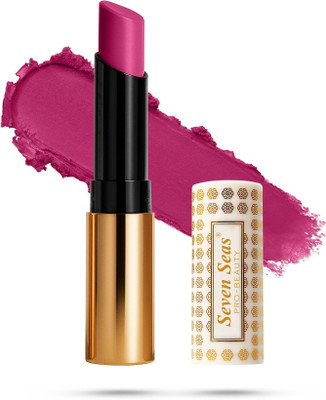 Seven Seas Velvet Shot Non Transfer Lipstick | Matte Lipstick | Long lasting and Waterproof(Hot Pink, 3.5 g)