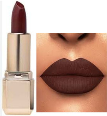 Luipui best crayon brown matte look lipstick pack of 1(brown, 6 g)