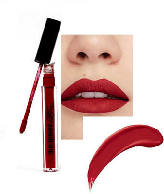 BLUEMERMAID Classy NEW Red Matte Liquid Lip Colour Lightweight & Moisturizing(RED, 6 ml)