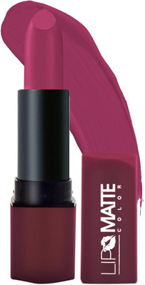 adbeni Pure Matte Lipstick Long Lasting, Hydrating & Lightweight One Swipe Pigmentation(Ruby Red, 4.5 g)