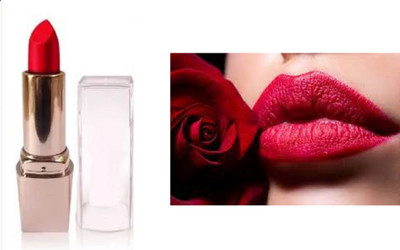 Luipui awesome red lipstick matte lipstick pack of 1(red, 6 g)