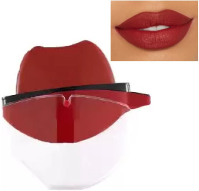 Arcanuy Lip Shape Lipstick long lasting Waterproof RED Matte(dark red, 10 g)