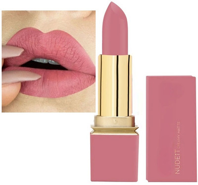 Yuency Stay Long Lasting Non Transfer Matte Lipstick(Pink, 3.6 g)