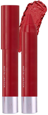 Luster Shine Long Lasting, Hydrating & Lightweight Lipstick(RED, 3.6 g)