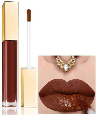 Jiwoo Ultra Smooth Matte Liquid Lipstick(CHOCO BROWN, 4 ml)