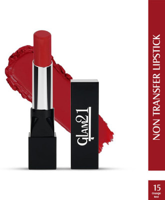 Glam21 Ultra Velvet Lipstick | Long-lasting stay on lips | Lovely matte finish(Orange Red, 2.5 g)