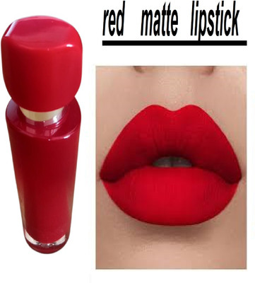 Luipui red liquid matte lipstick pack of 1 best for gorgeous lady(red, 6 ml)