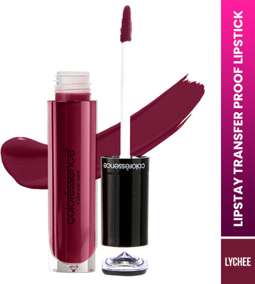 COLORESSENCE Lipstay Transfer Proof Matte Finish Highly Pigmented Deep Color Liquid Lipstick(Lychee, 4 ml)