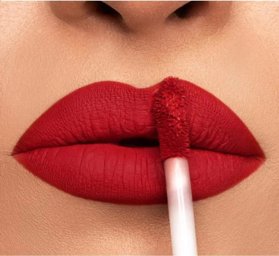 GABBU Matte finish ultra Smooth Matte Lip Cream lipstick(cherry red, 6 ml)