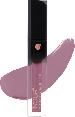 INOUR Hydramatte Liquid Lipstick - Waterproof, SPF enriched, Matte Liquid Lipstick(Mauve Taupe, 3.5 g)