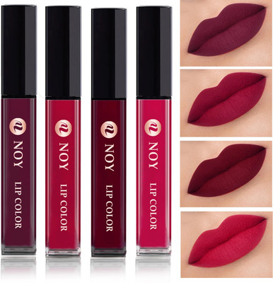 NOY Ultra Matte Liquid Lip Color- Waterproof Long Lasting Lipstick for Indian NL105(Multicolor, 16 ml)