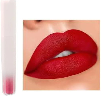 Luipui new red matte finish lipstick awesome and long lasting for beauty of lips pack1(red, 6 ml)