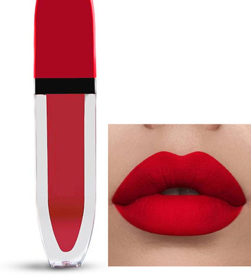 ADJD Ultra Pigmented Smudeproof Super Hydrating Liquid Lipstick Hot red(Hot red, 8 ml)