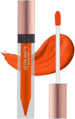 DARVING Matte ultra smooth liquid water proof orange lipstick(ORANGE, 9 ml)