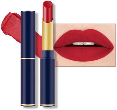 GABBU Non Transfer Waterproof Smudge Proof Long Lasting Matte Lipstick RED(RED, 2.8 g)