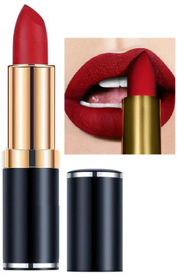 tanvi27 Long Lasting Creamy Texture Matte Finish Waterproof lipstick(red, 3.5 g)