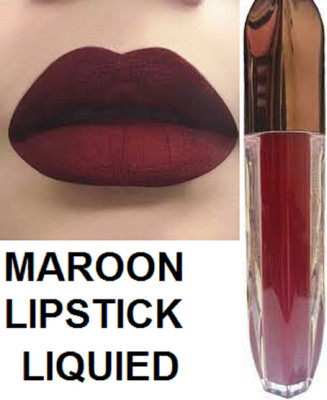 Luipui best liquid maroon matte lipstick pack of 1(maroon, 6 ml)