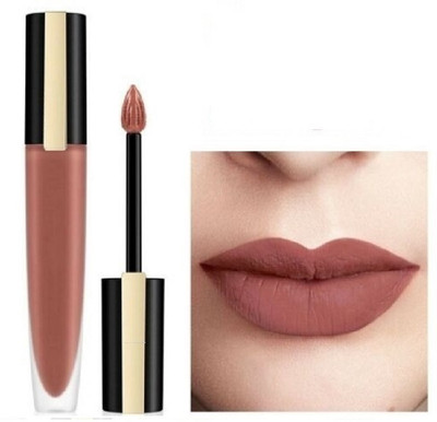 YAWI Smooth Long Lasting Creamy Soft Texture Liquid Matte Brown Color Lipstick(Brown, 6 ml)