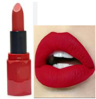 Luipui red matte look lipstick best amazing waterproof(red, 6 g)