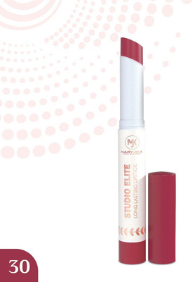 MARY JO K Way 2 Slay Studio Elite Long-Lasting Lipstick | Matte with All-Day Coverage(30 PINK VIOLET, 2 g)