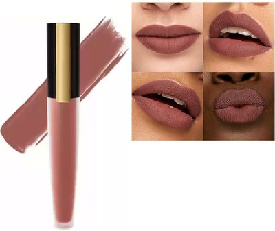 AFARAXIA New Non Transfer Matte Lip Color lipstick(Light Brown, 5 ml)
