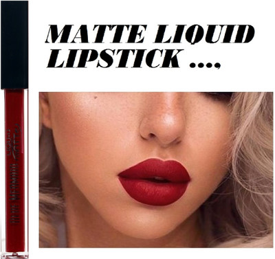 BLUEMERMAID Classy Matte Lipstick Super Matte Non-Transfer Liquid(BERRY, 6 ml)