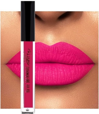 BLUEMERMAID BEST PROFESSIONAL HOT PINK MATTE FINISH INK LIQUID LIPSTICK(PINK, 6 ml)