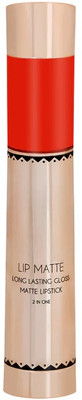 Arcanuy 2 In 1 Smudge proof Waterproof Long lasting Liquid matte(WINE, 8 g)