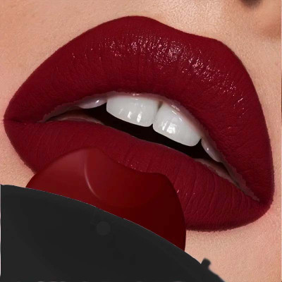 GULGLOW99 Lipstick Waterproof Long-lasting Non-stick Lip shape lipstick(MAROON, 2 g)