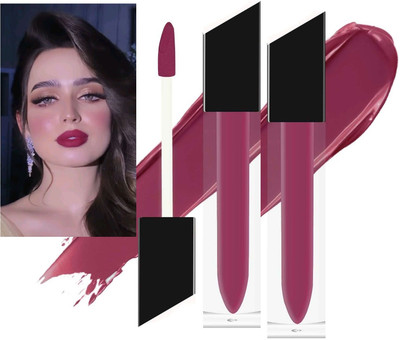 tanvi27 New Kiss Proof, Waterproof & Long Lasting Velvete Matte Ruby Pink Liquid(Ruby Pink, 8 ml)