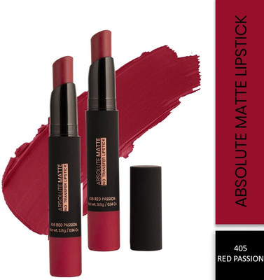YAWI Non-Tranfer Matte Lipstick, Smooth & Waterproof lips(maroon, 7 g)