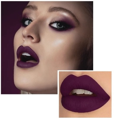 Yuency Liquid Matte Lipstick for Women | Smudge Free | Water Proof & Long-lasting(PURPLE, 4.5 ml)