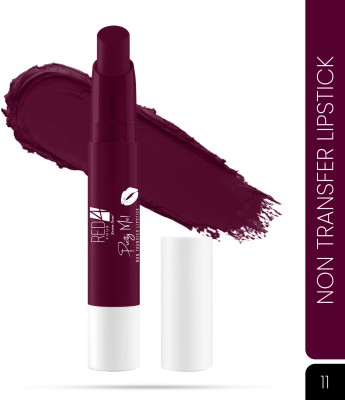 Seven Seas Red4 |Kiss Proof |Creamy Matt |Get Upto 24 Hours Pretty Me Non Transfer Lipstick(Pink Mousse, 3.8 g)