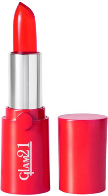 Glam21 Cosmetics Gel Based Ultra-Moisturizing Lightweighted Lipstick with Glossy Shine Formula(Flame Red, 3.6 g)