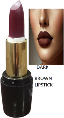 Luipui trending brown matte finish lipstick pack of 1 smooth and long lasting(brown, 6 g)