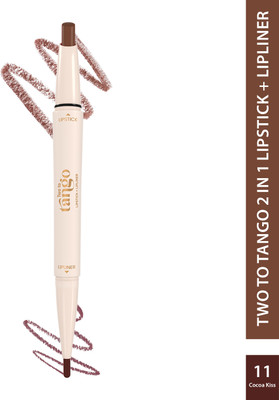 Glam21 Two To Tango Lipstick+LipLiner Duo | Smudgeproof Non-Transfer Matte Finish(Cocoa Kiss, 0.65 g)