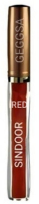 Geggsa Liquid Sindoor with Sponge-Tip- Applicator-Long lasting Waterproof Liquid Sindoor(Red)