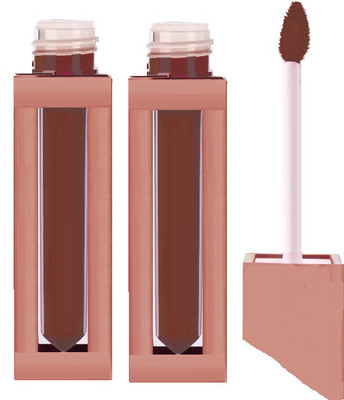 ADJD Combo Non Transfer Long Lasting Matte Liquid Browine Lipstick(Browine, 8 ml)