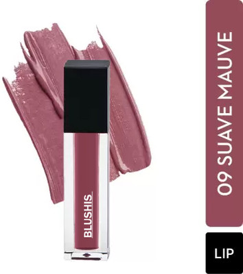 BLUSHIS Longlasting Waterproof & Ultra Smooth Liquid Matte Lipsick(Plum, 3 ml)