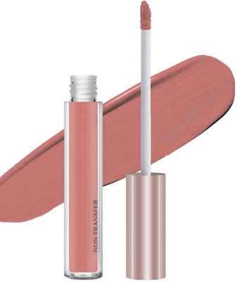 Jiwoo Matte Lipstick - Rich Pigment, Soft & Smooth Finish(dusty peach, 7 ml)