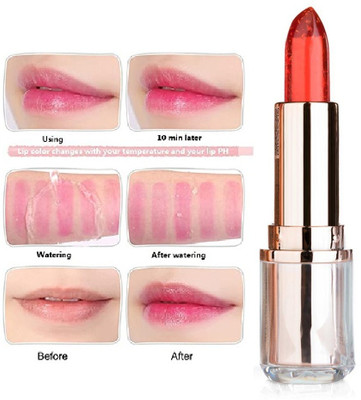 tanvi27 Best Jelly Color Changing Lipstick Temperature Moisturizer Nutritious Lip Balm(RED, 3.6 g)