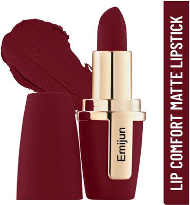 Emijun LONG STAY CRAYON MATTE LIPSTICK(MAROON, 5 ml)