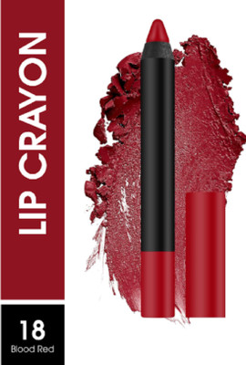 Luipui PREMIUM MATTE NON-DRYING & SMUDGE PROOF MATTE LIPSTICK PACK OF 1(BLOOD RED - 18, 4 g)