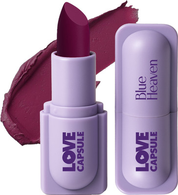 BLUE HEAVEN Love Capsule Powder Matte Lipstick |Mysterious Mauve, 4gm(Mysterious Mauve, 4 g)
