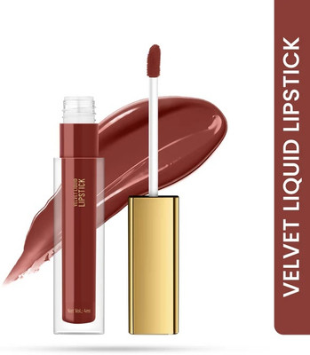 Emijun Liquid Lipstick | Non-Drying | Smudge-Proof -15(DARK BROWN, 4 ml)