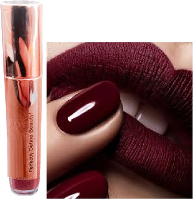 Luipui maroon liquid matte finish lipstick pack of 1 beautiful(maroon, 6 ml)