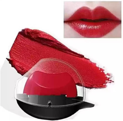 GABBU Heart Shape Lipstick Balm Lip Gloss Shine pack of 1(red, 5 g)