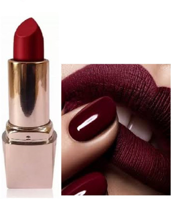 Luipui new BEST MAROON LIPSTICK PACK OF 1 AWESOME AND LONG LASTING(MAROON, 6 g)